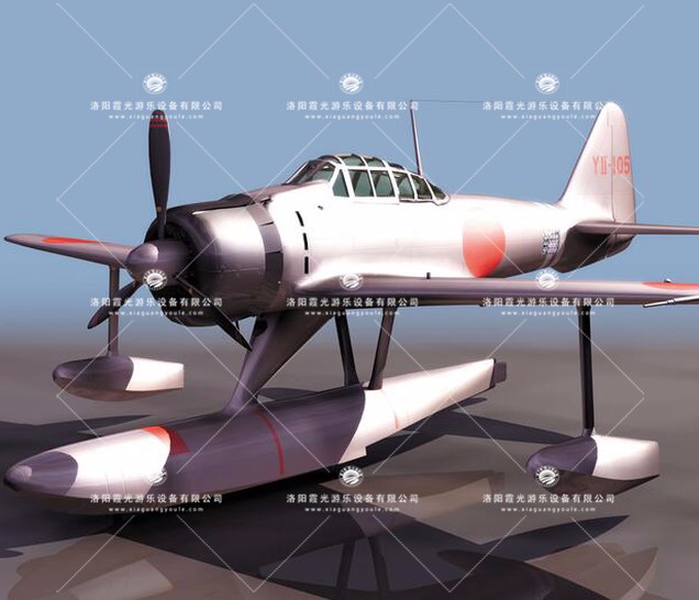 桥西3D模型飞机